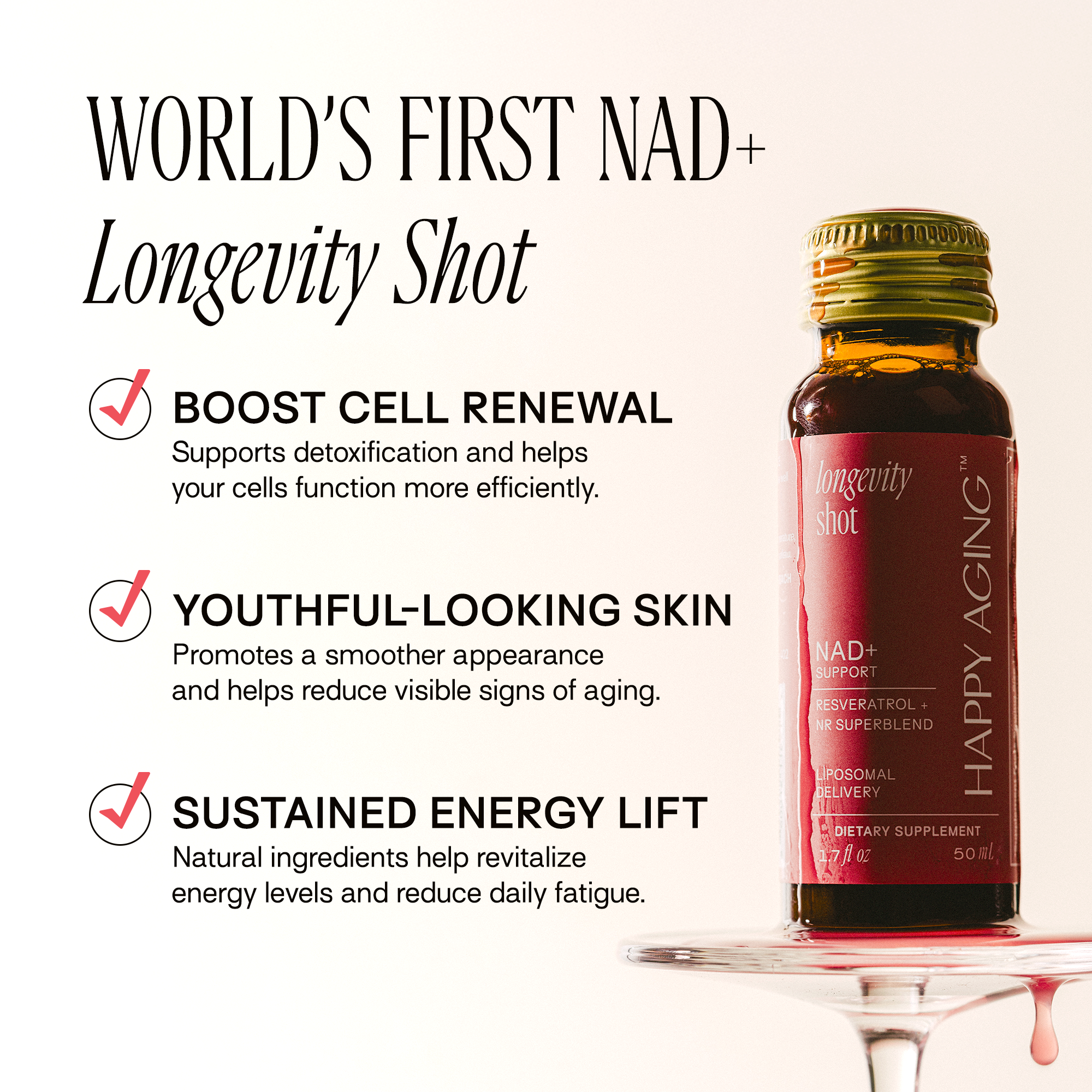 NAD+ Longevity shotNAD+ Longevity shot™