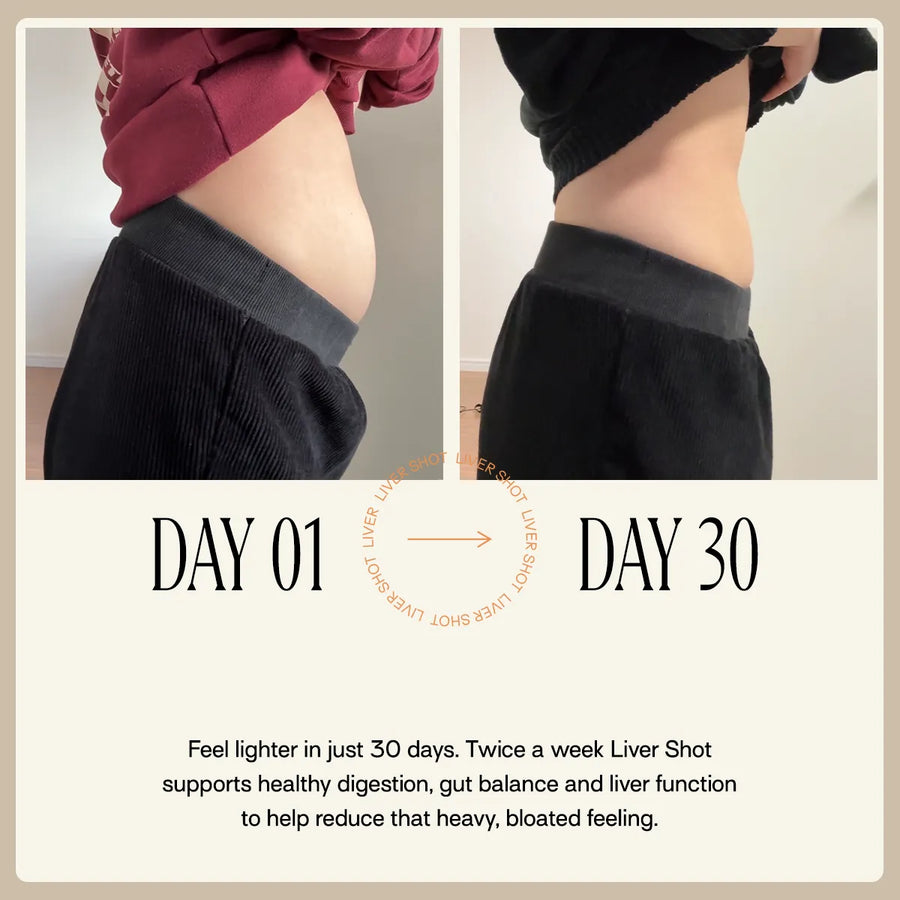 Liver Shot, day 1 to day 30