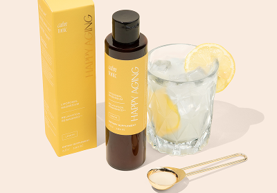 Happy Aging's Calm Tonic with magnesium for focus