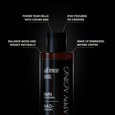 Happy Aging Liposomal NMN Cell Renew Tonic Benefits