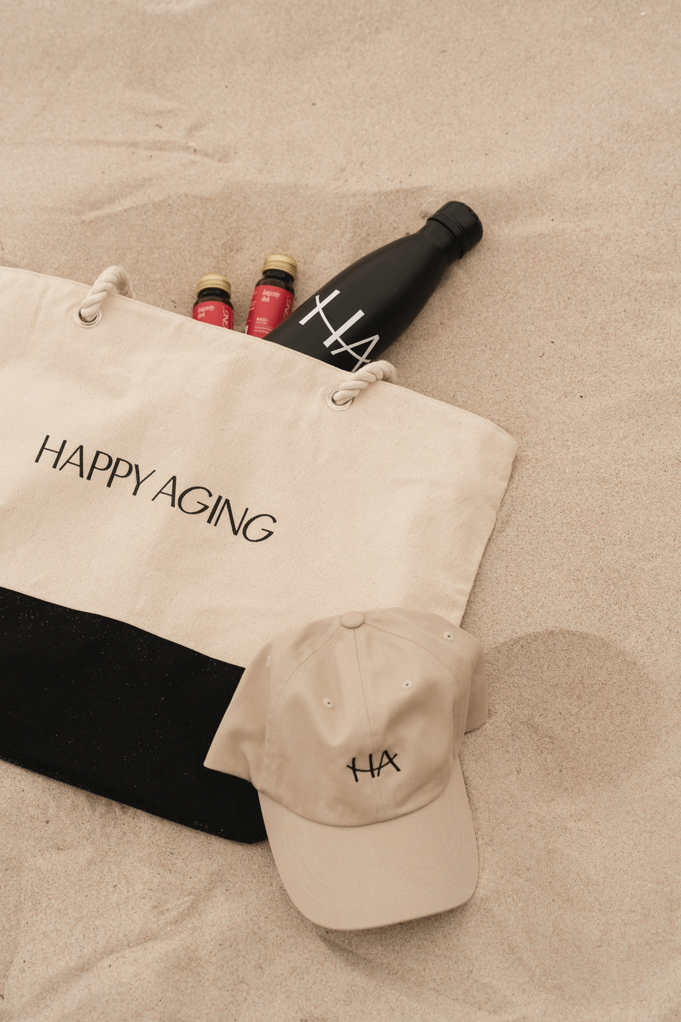 Tote Bag Happy Aging