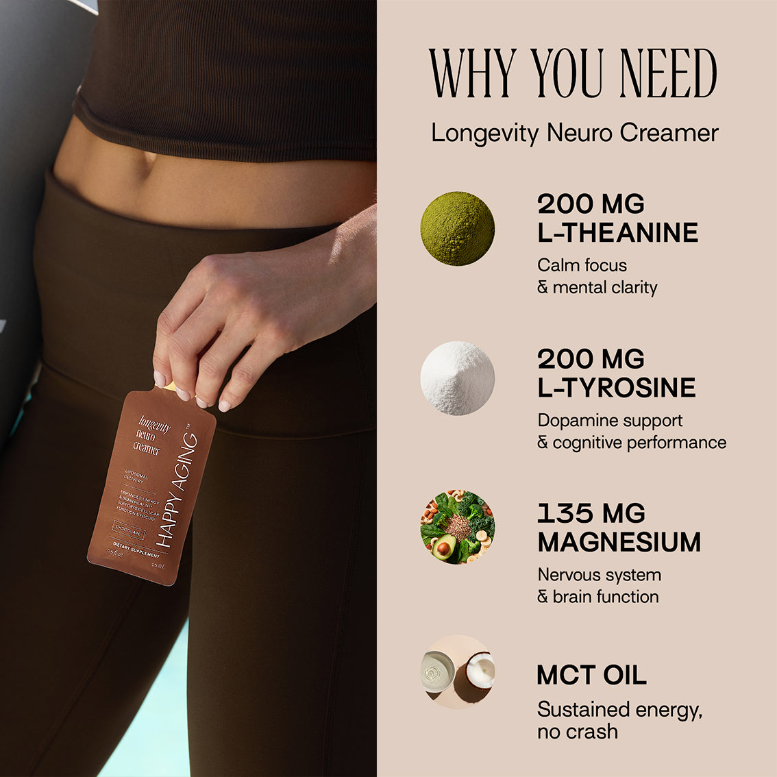 Neuro Creamer Longevity Supplement