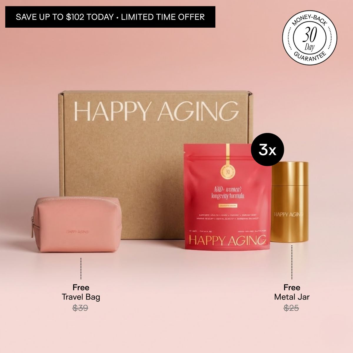 NAD+ Women's Longevity Welcome Kit