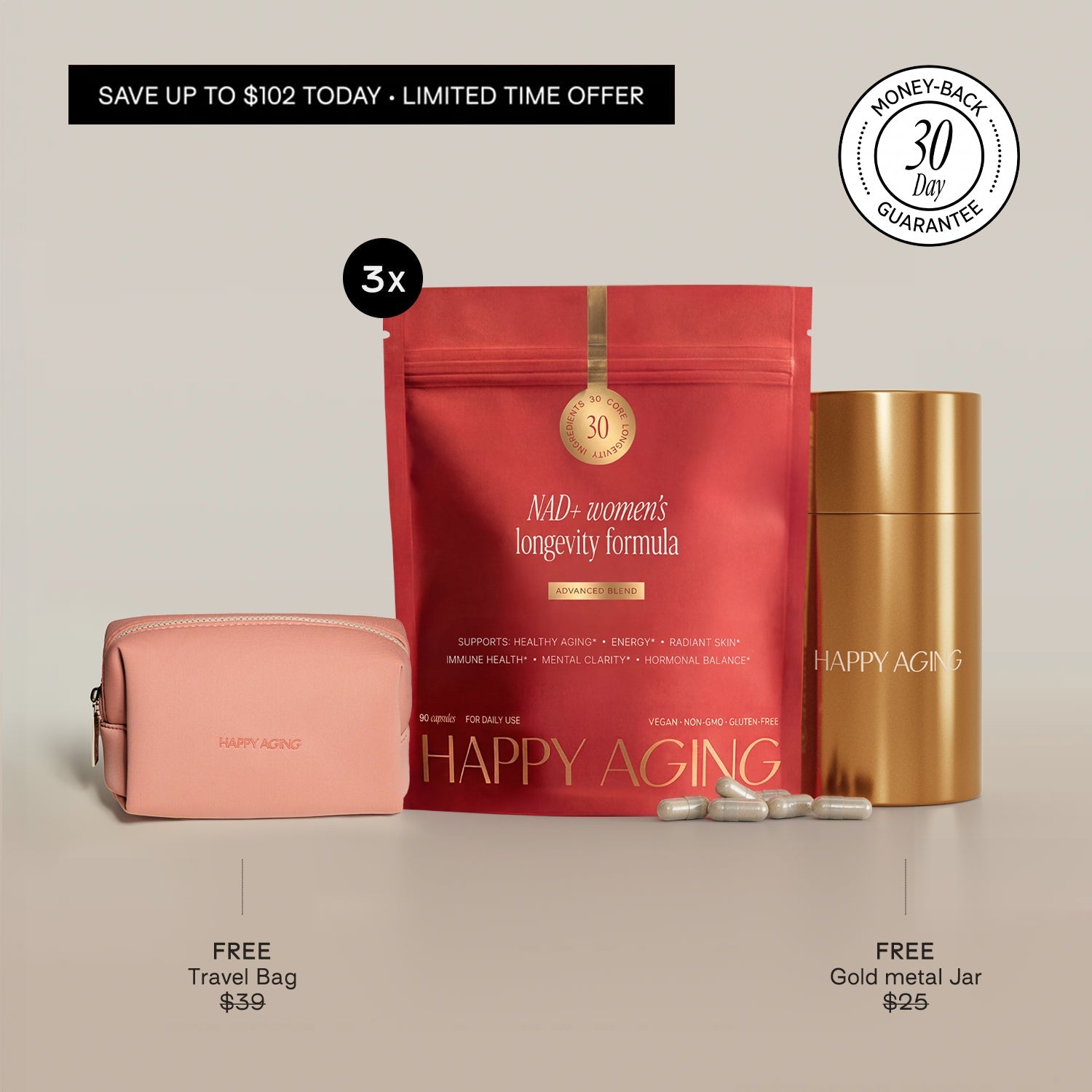 NAD+ Women's Longevity Welcome Kit