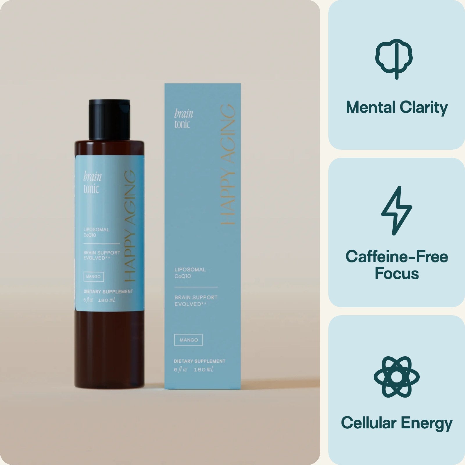 Liposomal CoQ10 Liquid Supplement