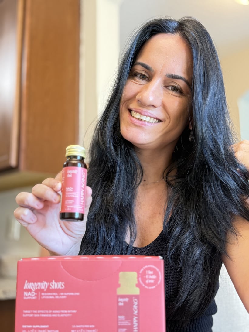 Maria B. — verified Happy Aging Longevity Shot customer