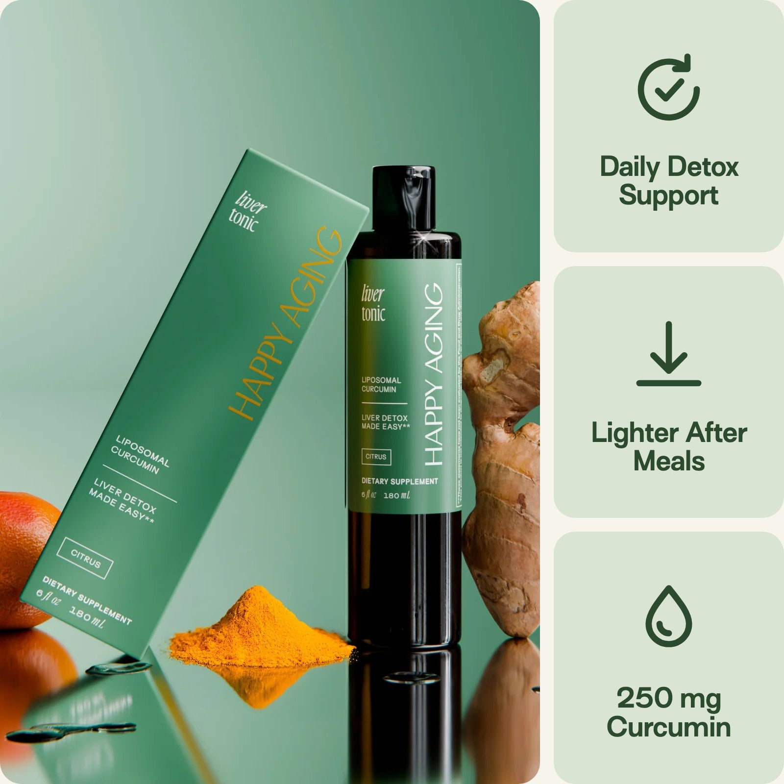 Liposomal curcumin